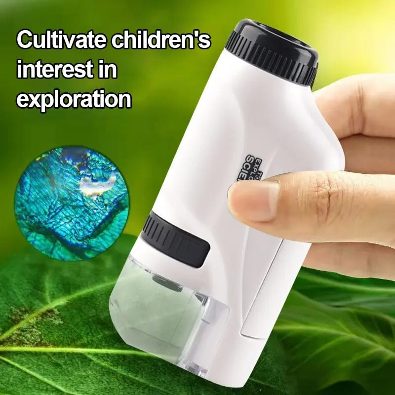 CraftyHub™ Kid’s Portable Pocket Microscope